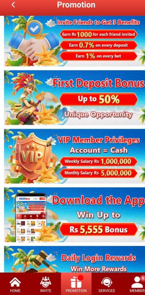 5555bet Game