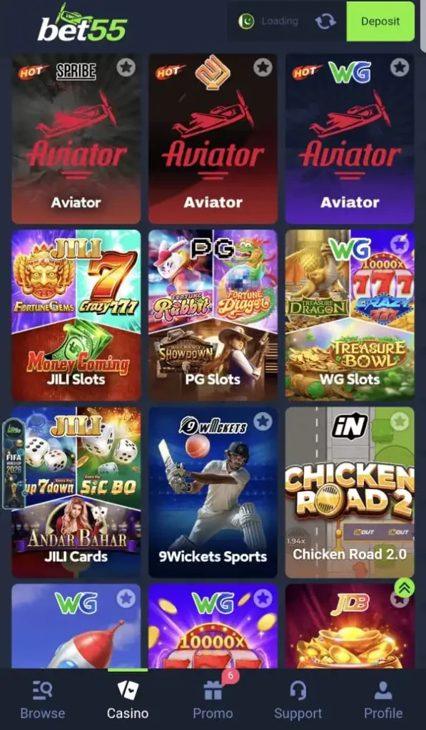 bet55 game